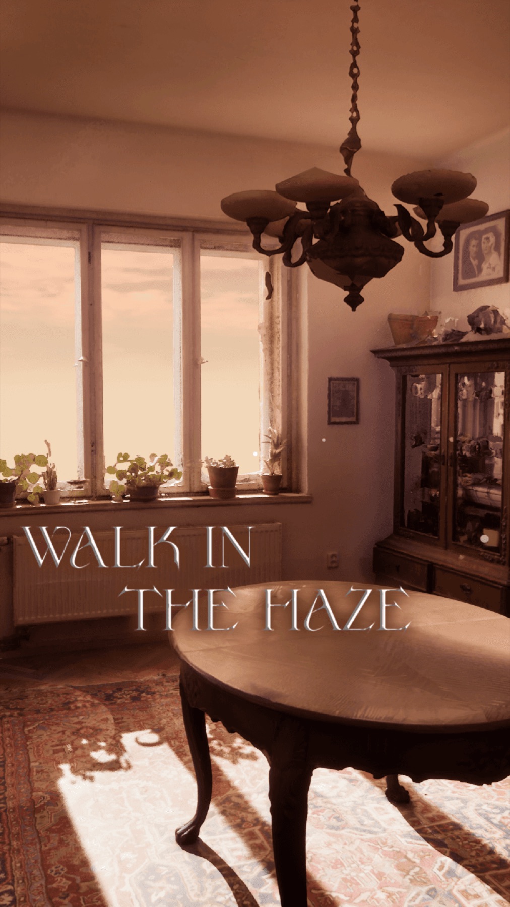 Walk in the haze
